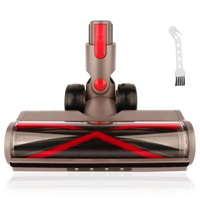 Насадка-щетка AK25 для пылесосов Dyson V7 V8 V10 V11 V15, электрическая щетка с защитой от наматывания волос, насадка для пола
Насадка-щетка AK25 для пылесосов Dyson V7 V8 V10 V11 V15, электрическая щетка с защитой от наматывания волос, насадка для пола