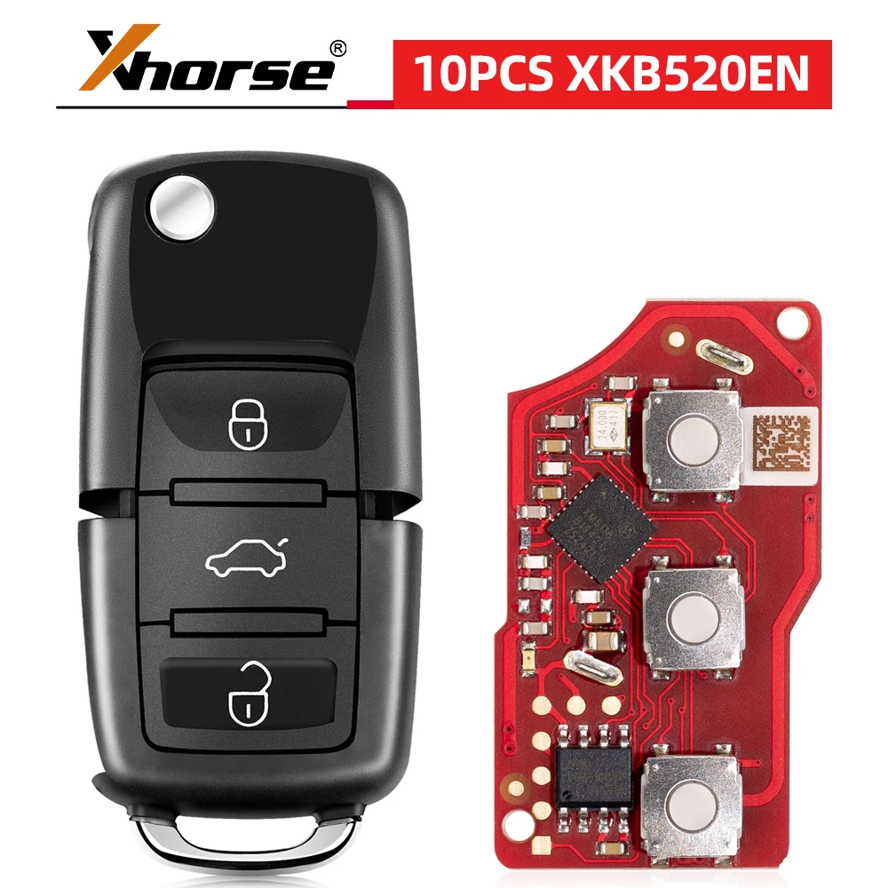 10pcs/lot XHORSE XKB520EN Second Generation Wired Remote V2, Supports Wireless Programming
10pcs/lot XHORSE XKB520EN Second Generation Wired Remote V2, Supports Wireless Programming