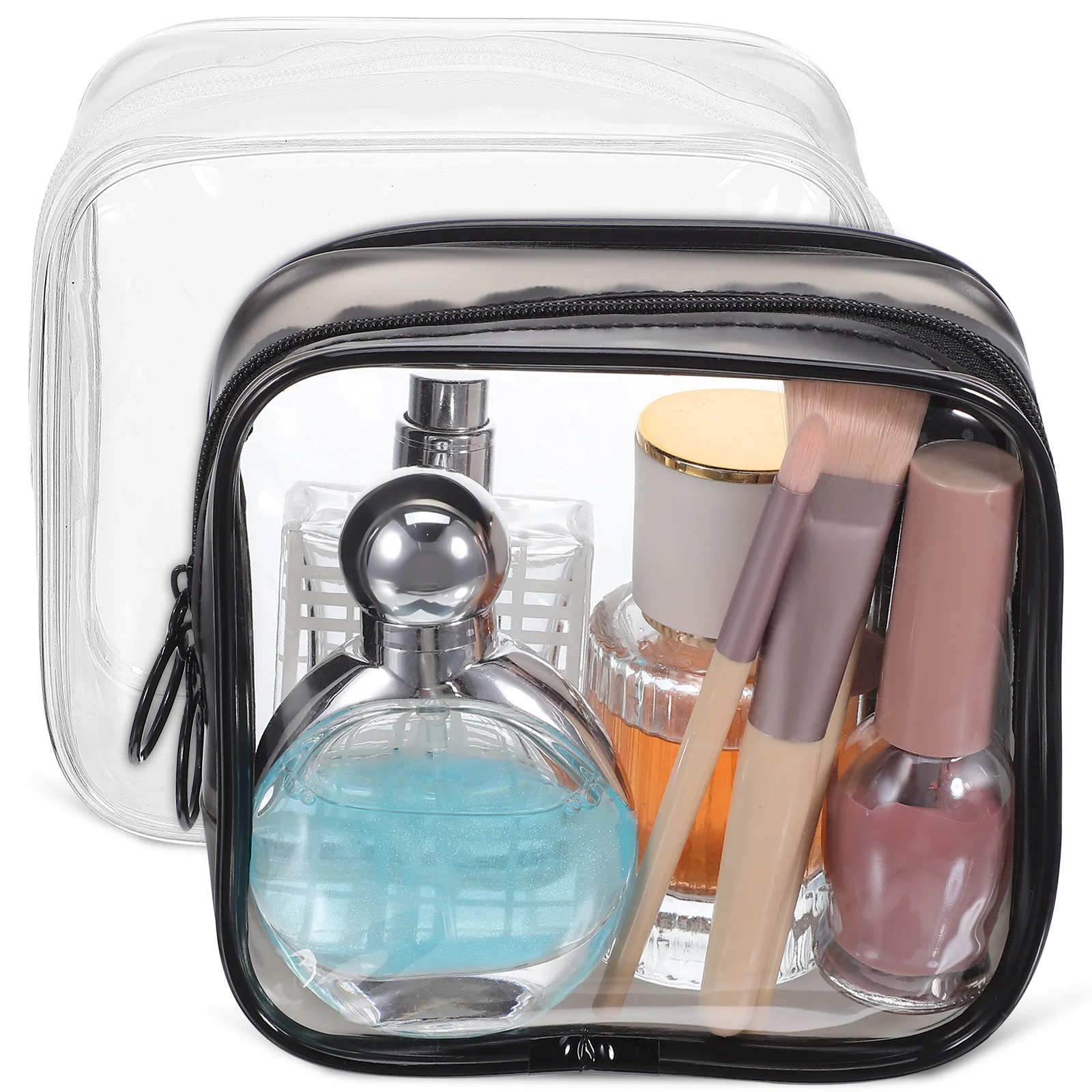 2 Pcs Waterproof Bag Travel Makeup Small For Purse Clear Zipper Pouch Toiletry Organizer Pvc Bags With Pouches Miss
2 Pcs Waterproof Bag Travel Makeup Small For Purse Clear Zipper Pouch Toiletry Organizer Pvc Bags With Pouches Miss