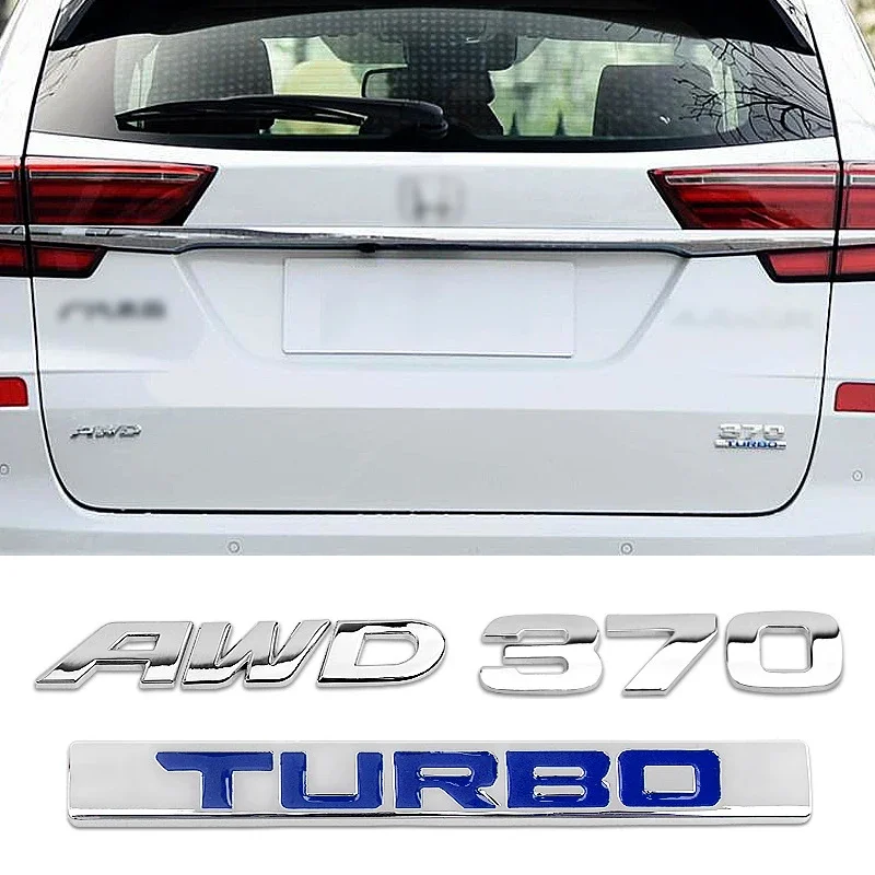 Metal Car Body Side Emblem Rear Trunk Badge Sticker for Honda 370 AWD Turbo Logo Exterior Accessory
Metal Car Body Side Emblem Rear Trunk Badge Sticker for Honda 370 AWD Turbo Logo Exterior Accessory