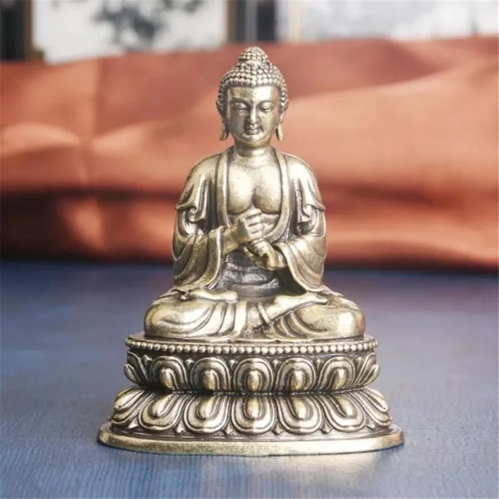 Casting Miniature Buddhist Figures Retro Bronze Buddha Shapes Enshrine Handicraft Tantric Altars Desktop Decorative Collection
Casting Miniature Buddhist Figures Retro Bronze Buddha Shapes Enshrine Handicraft Tantric Altars Desktop Decorative Collection