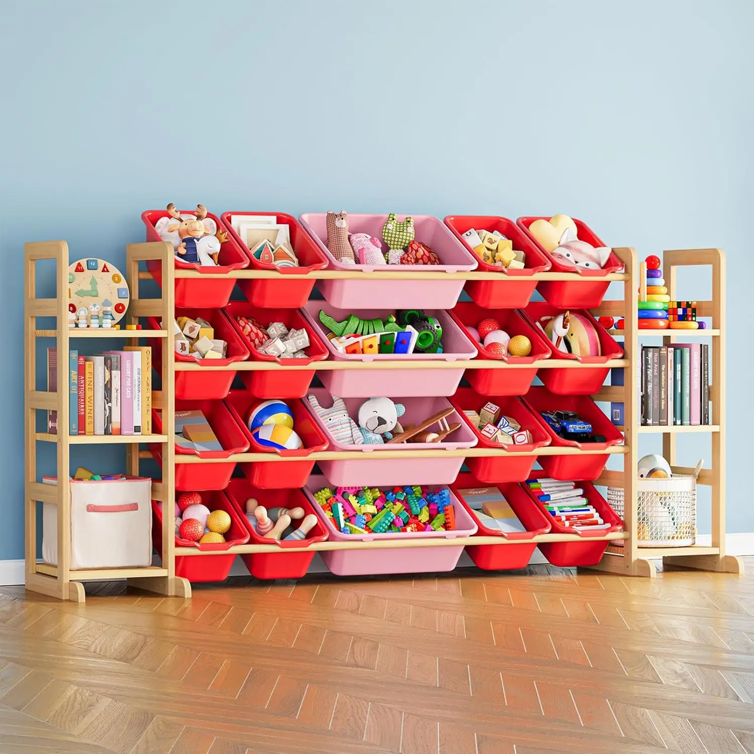 Kids Toy Storage Organizer Bookshelf Bins Shelf Playroom Bedroom Decor
Kids Toy Storage Organizer Bookshelf Bins Shelf Playroom Bedroom Decor