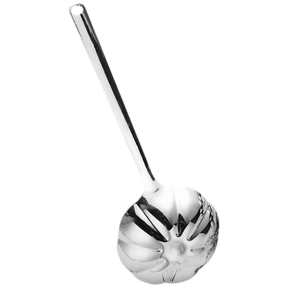Durable Stainless Steel Lotus Strainer Spoon With Fine Texture For MultiUse In Soup Filtering And Oil Straining Simple Design 
Durable Stainless Steel Lotus Strainer Spoon With Fine Texture For MultiUse In Soup Filtering And Oil Straining Simple Design