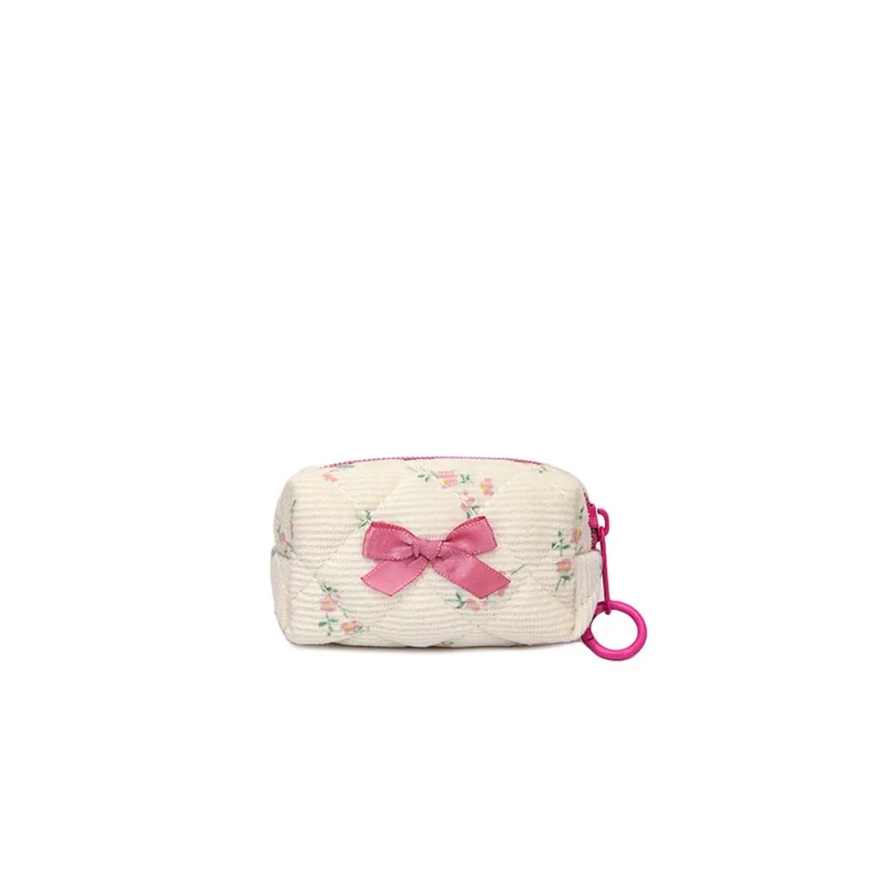 Sweet Bow Pibbon Small Cosmetic Bag Print Flower Zipper Floral Makeup Bag Wallet Pouch Women
Sweet Bow Pibbon Small Cosmetic Bag Print Flower Zipper Floral Makeup Bag Wallet Pouch Women