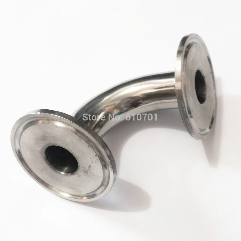 OD19mm 3/4'' Sanitary ferrule Pipe Fitting 90 Degree SS304 fits Tri-clamp 50.5MM
OD19mm 3/4'' Sanitary ferrule Pipe Fitting 90 Degree SS304 fits Tri-clamp 50.5MM