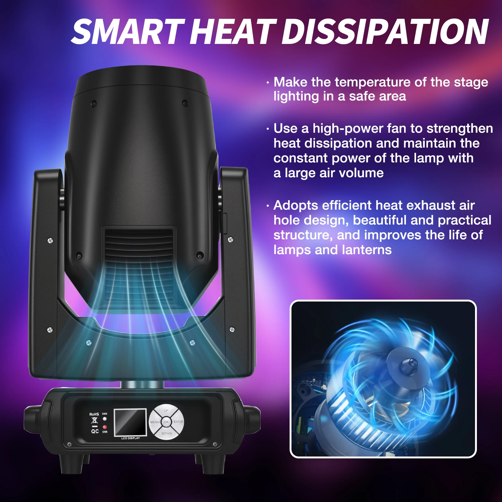 Mingjie 450W Moving Head Spot Light for DJ Disco Show Wedding Black Stage Lights DMX
Mingjie 450W Moving Head Spot Light for DJ Disco Show Wedding Black Stage Lights DMX
