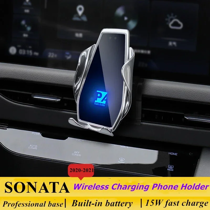 2020-2021 For Hyundai Sonata Phone Holder Wireless Charger Car Mobile Phones Mount Navigation Bracket GPS Support 360
2020-2021 For Hyundai Sonata Phone Holder Wireless Charger Car Mobile Phones Mount Navigation Bracket GPS Support 360