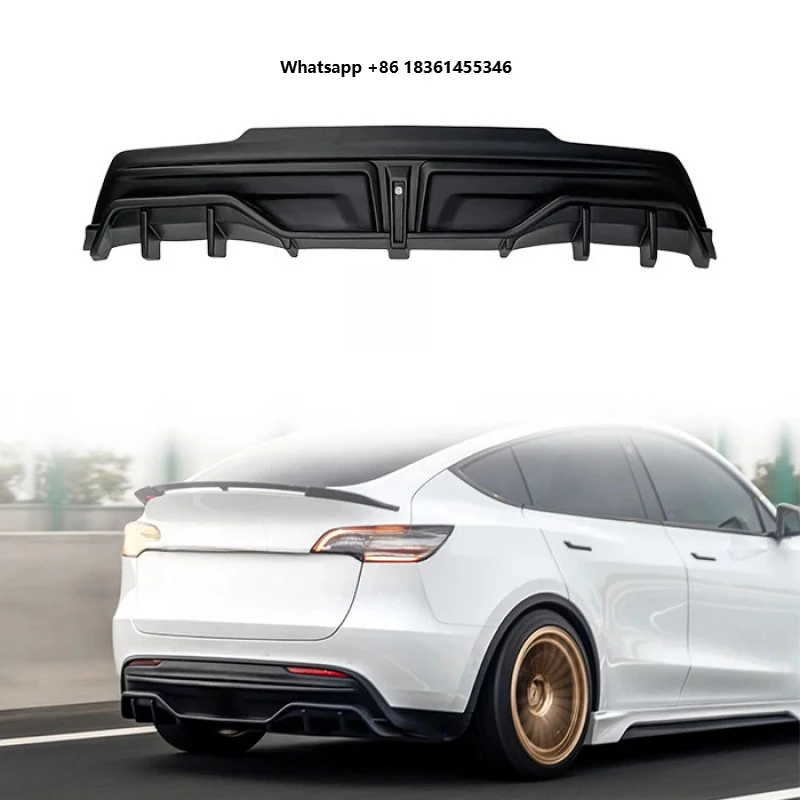 Rear Bumper Diffuser Fit FOR Model Y
Rear Bumper Diffuser Fit FOR Model Y