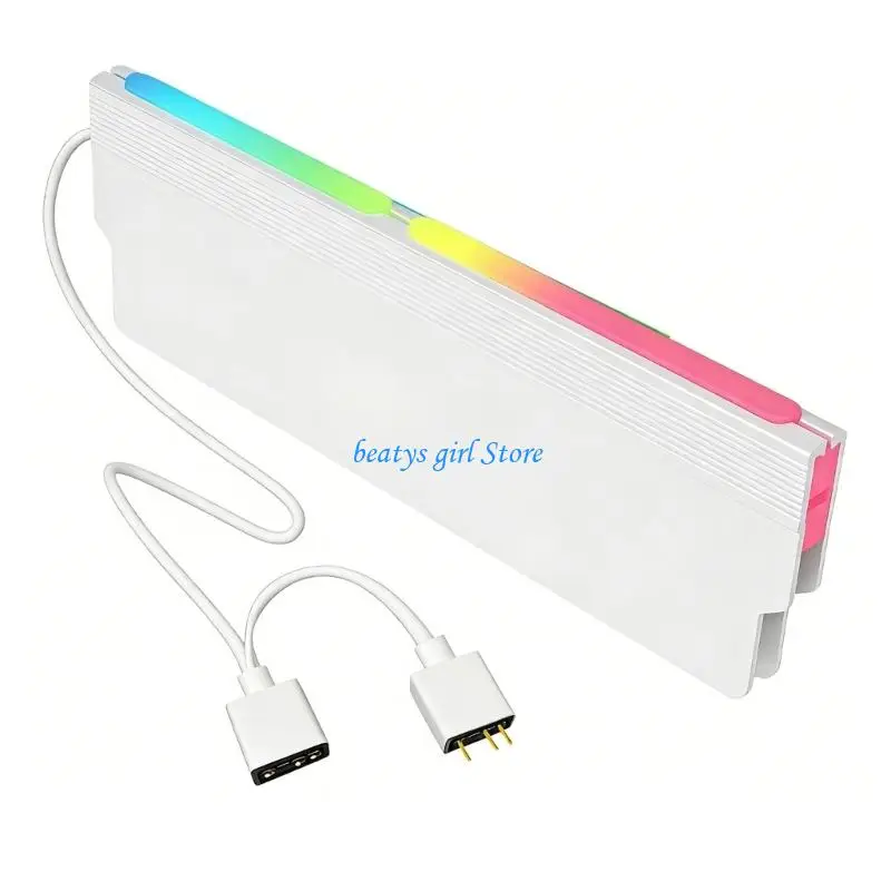 C7AB Universal DDR5 Memory Coolers With ARGB Lighting And Metal Construction For Heat Transfer
C7AB Universal DDR5 Memory Coolers With ARGB Lighting And Metal Construction For Heat Transfer