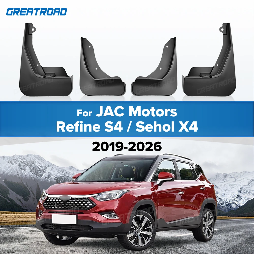 For JAC Motors Refine S4 / Sehol X4 2019-2023 2024 2025 2026 Fender Mudflaps Splash Guards Mudguards Mud Flaps car Accessories
For JAC Motors Refine S4 / Sehol X4 2019-2023 2024 2025 2026 Fender Mudflaps Splash Guards Mudguards Mud Flaps car Accessories