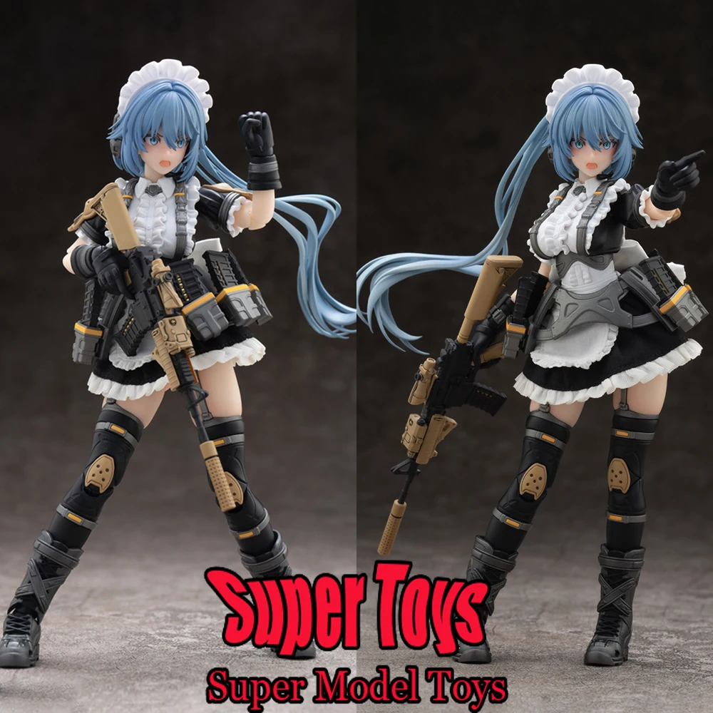 Snail Shell RA-02 1/12 Scale Female Soldier Tactical Maid - Tokiwa Kazune Full Set 6-inches Action Figure Model Collection
Snail Shell RA-02 1/12 Scale Female Soldier Tactical Maid - Tokiwa Kazune Full Set 6-inches Action Figure Model Collection
