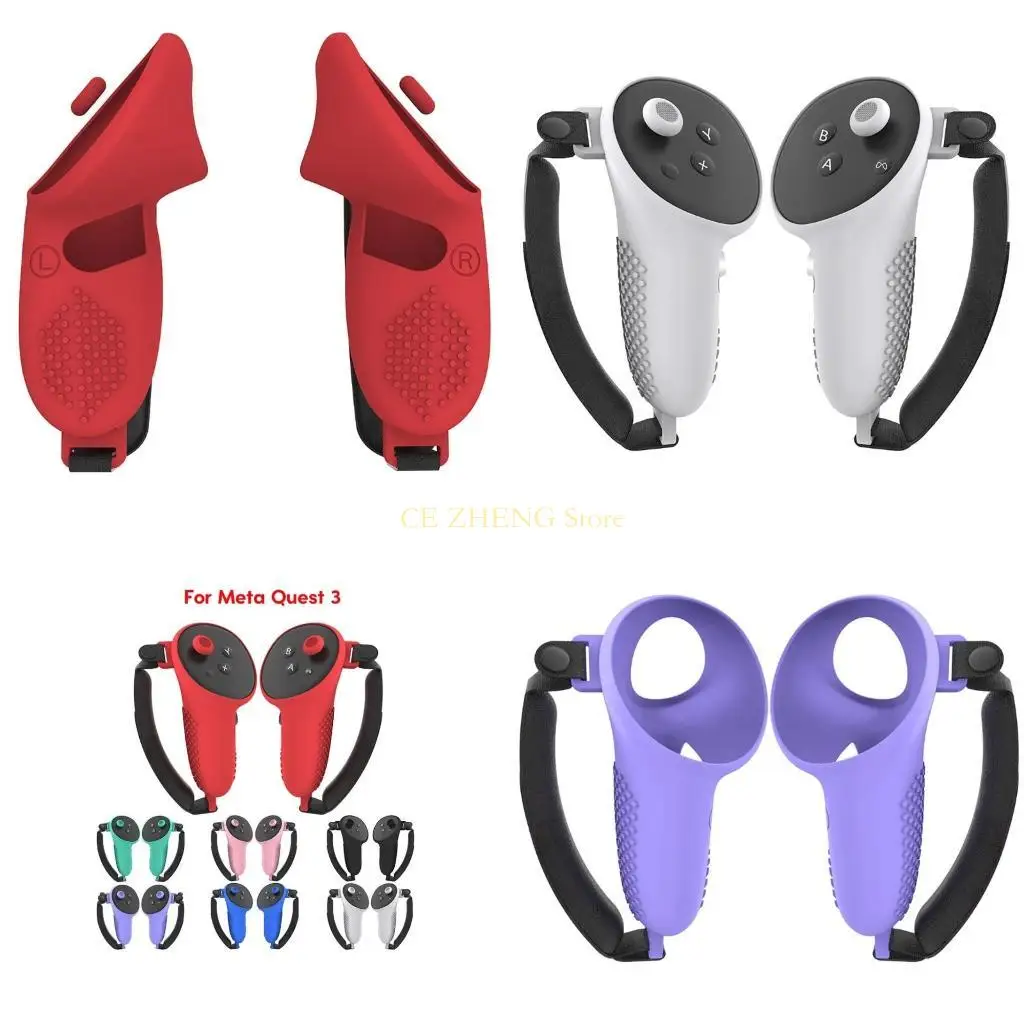 E56B Sweat Proof Controller Silicone Grips for 3 Handle Controller Protectors
E56B Sweat Proof Controller Silicone Grips for 3 Handle Controller Protectors