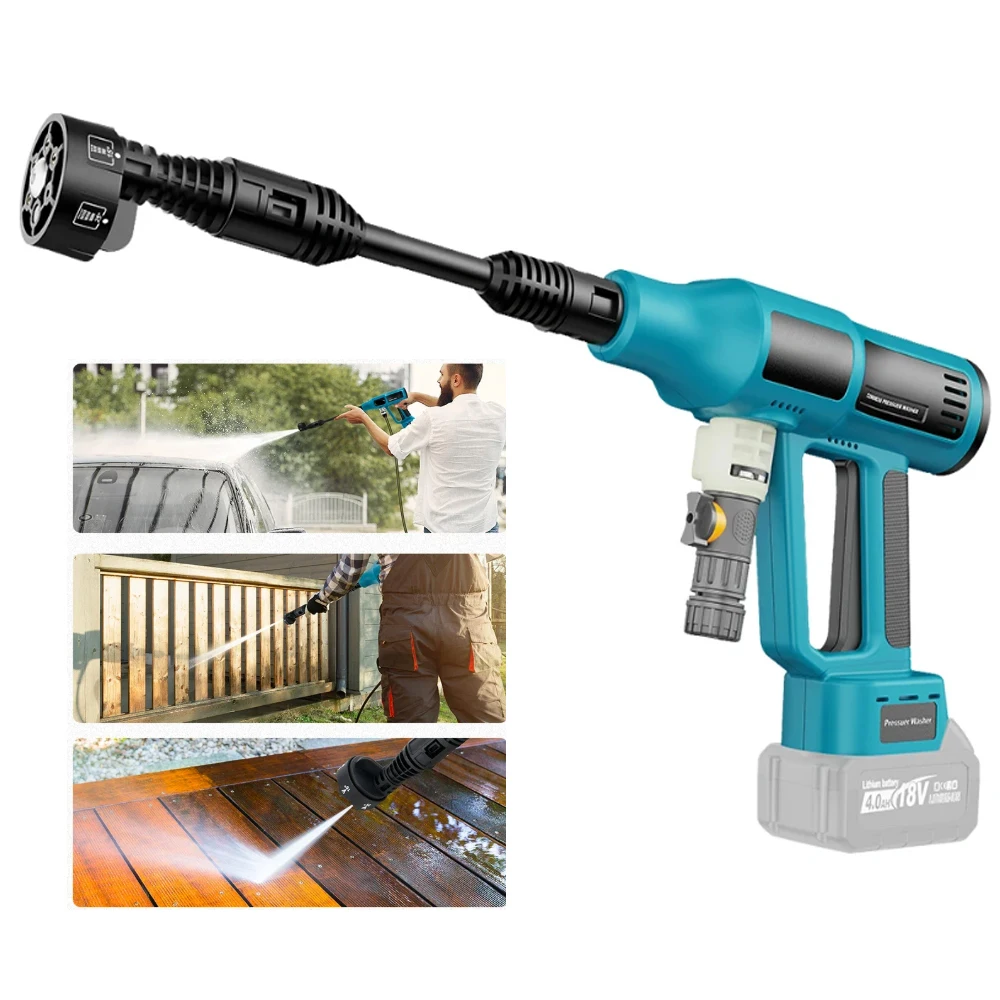 250Bar Brushless Electric High Pressure Washer 6in1 Car Washing Home Garden Water Spray Gun For Makita 18V Battery
250Bar Brushless Electric High Pressure Washer 6in1 Car Washing Home Garden Water Spray Gun For Makita 18V Battery