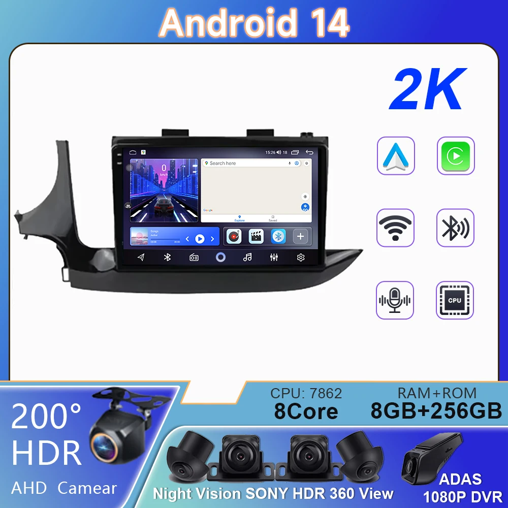 For Buick Encore Opel Mokka X Vauxhall 2016 - 2018 Touch Screen Car Radio Multimedia Player Android Bluetooth Wifi No 2din DVD
For Buick Encore Opel Mokka X Vauxhall 2016 - 2018 Touch Screen Car Radio Multimedia Player Android Bluetooth Wifi No 2din DVD