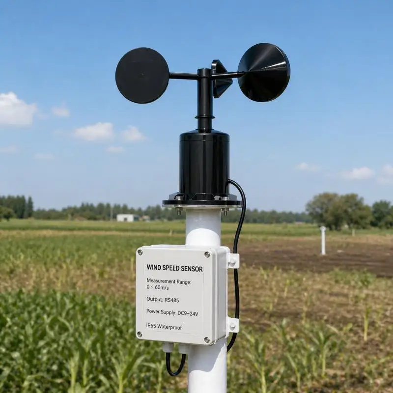 Industrial cup anemometer 24v with 4-20ma output, high-precision wind speed sensor for automation and weather stations
Industrial cup anemometer 24v with 4-20ma output, high-precision wind speed sensor for automation and weather stations