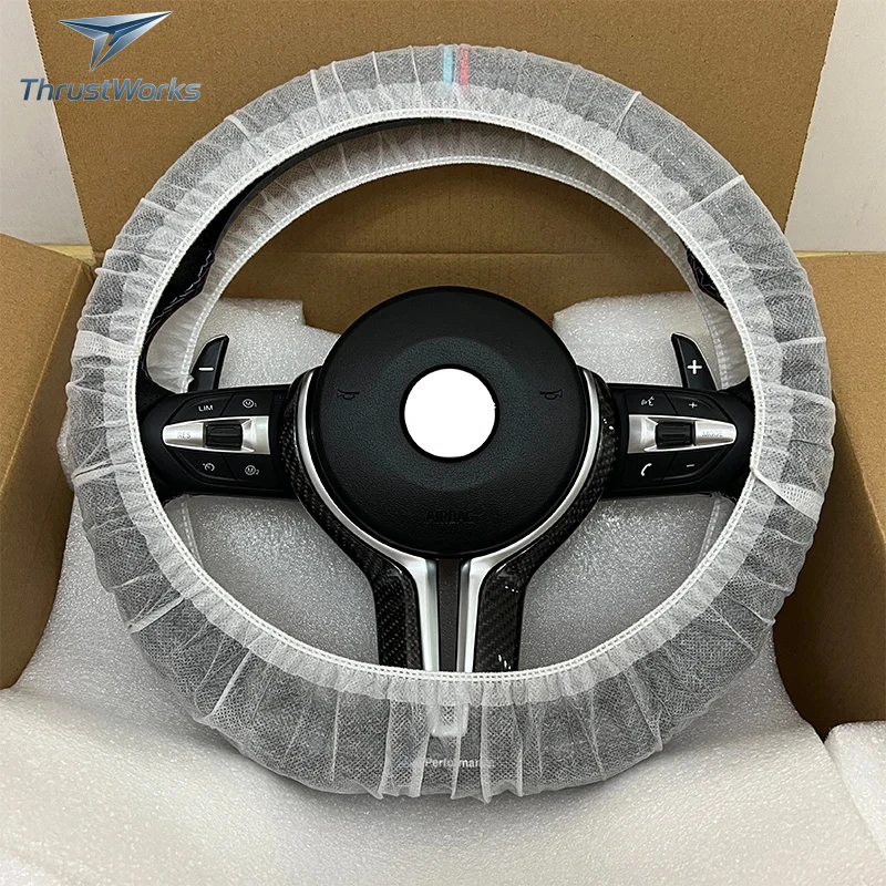 ThrustWorks Leather Carbon Fiber Sport Steering Wheel F01 F11 F34 F35 F36 F30 F10 X5 F15 F16 F02 F06 M3 M4 M5 New
ThrustWorks Leather Carbon Fiber Sport Steering Wheel F01 F11 F34 F35 F36 F30 F10 X5 F15 F16 F02 F06 M3 M4 M5 New