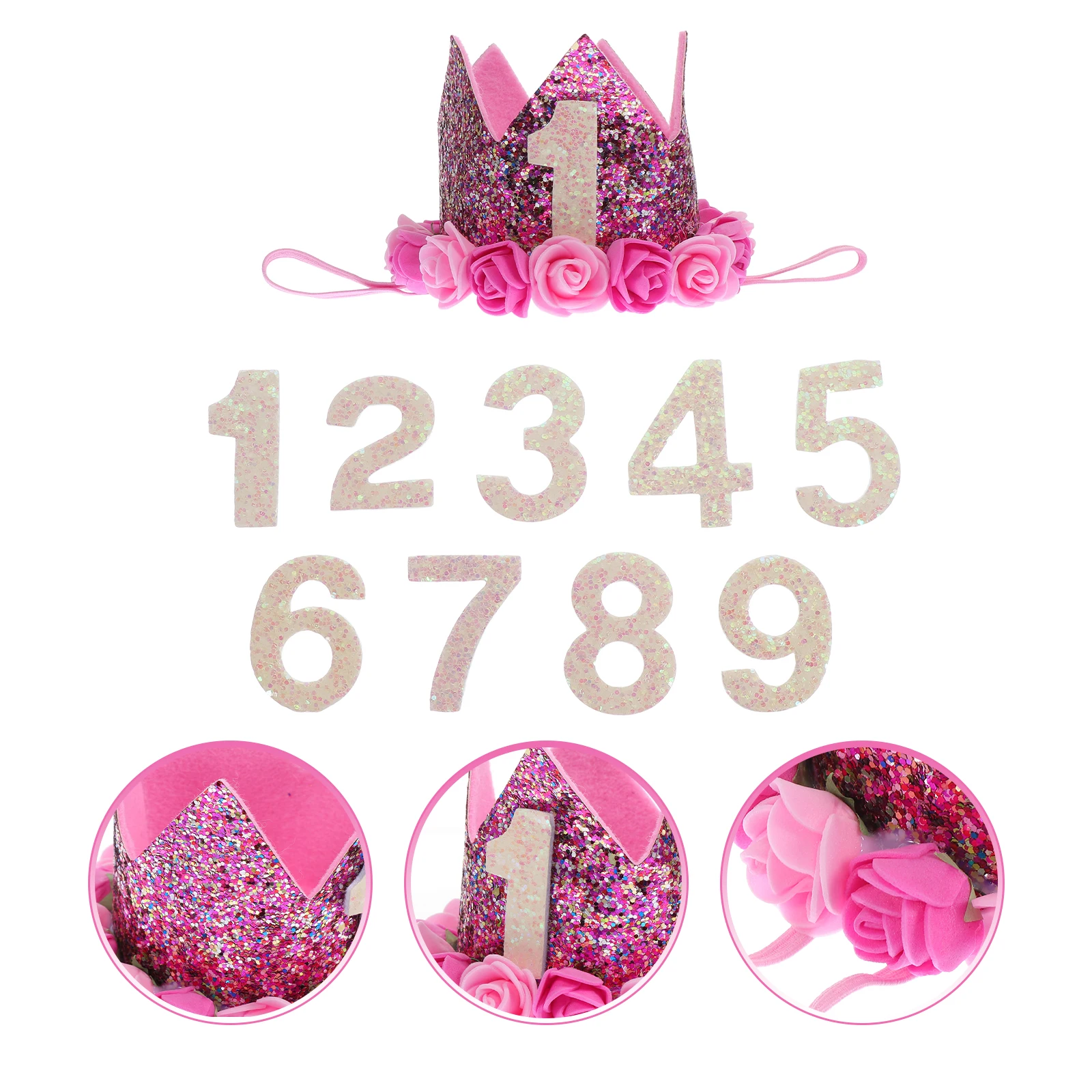 Crown Headb for Flower Crown Birthday Party Hairb Childrens Tiara Decor Shower Photo Prop Simulated Flowers Safe
Crown Headb for Flower Crown Birthday Party Hairb Childrens Tiara Decor Shower Photo Prop Simulated Flowers Safe
