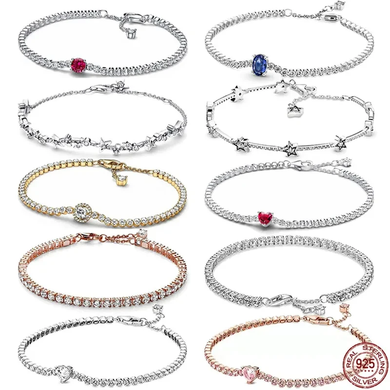 Exquisite 925 sterling silver sparkling zircon heart-shaped circular charm bracelet DIY women's light luxury charm jewelry
Exquisite 925 sterling silver sparkling zircon heart-shaped circular charm bracelet DIY women's light luxury charm jewelry