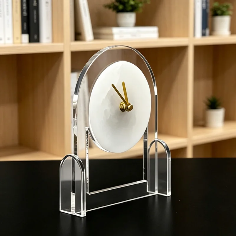 HYS Modern Simple Acrylic Clock Ornament Model Room Bedside Table TV Cabinet Home Desktop Decoration Clock Base
HYS Modern Simple Acrylic Clock Ornament Model Room Bedside Table TV Cabinet Home Desktop Decoration Clock Base
