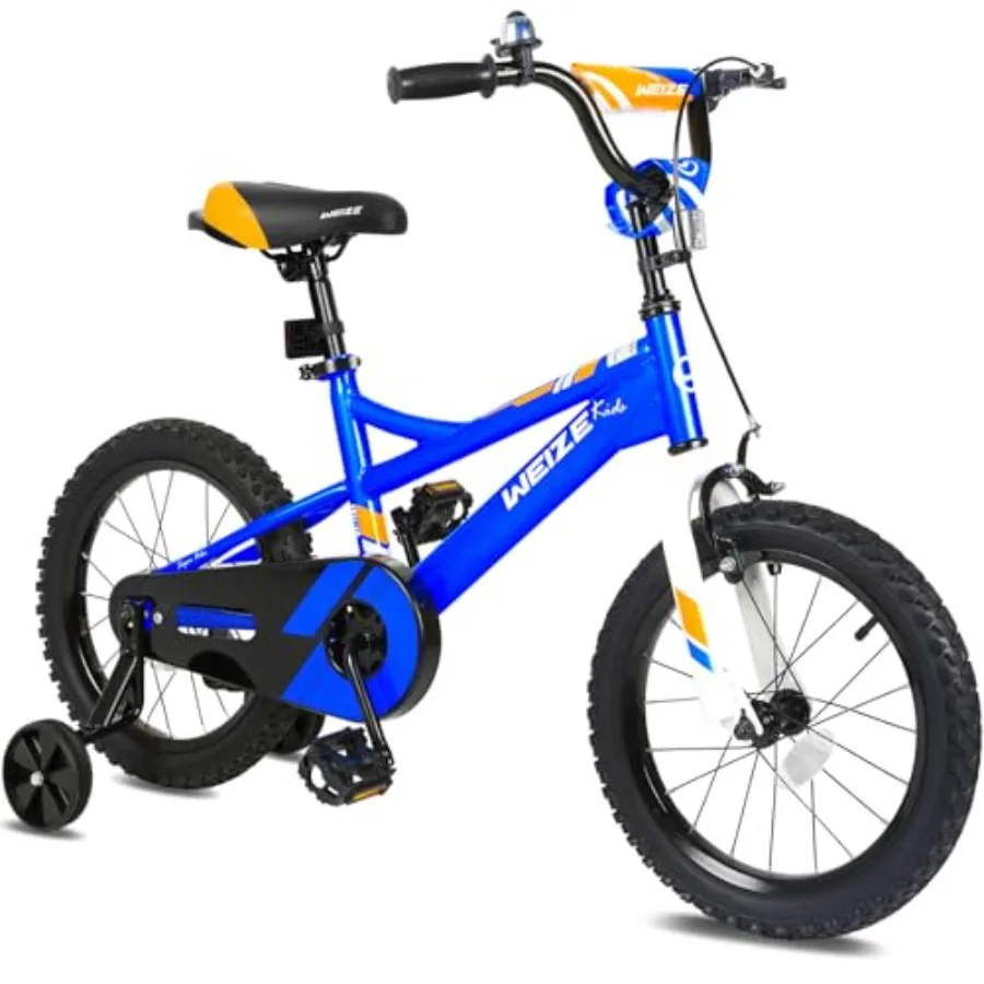 16 Inch Bicycle for Boys Girls Ages 3-12 Rider Height 32-60 Inch Coaster Brake Multiple Color Options
16 Inch Bicycle for Boys Girls Ages 3-12 Rider Height 32-60 Inch Coaster Brake Multiple Color Options