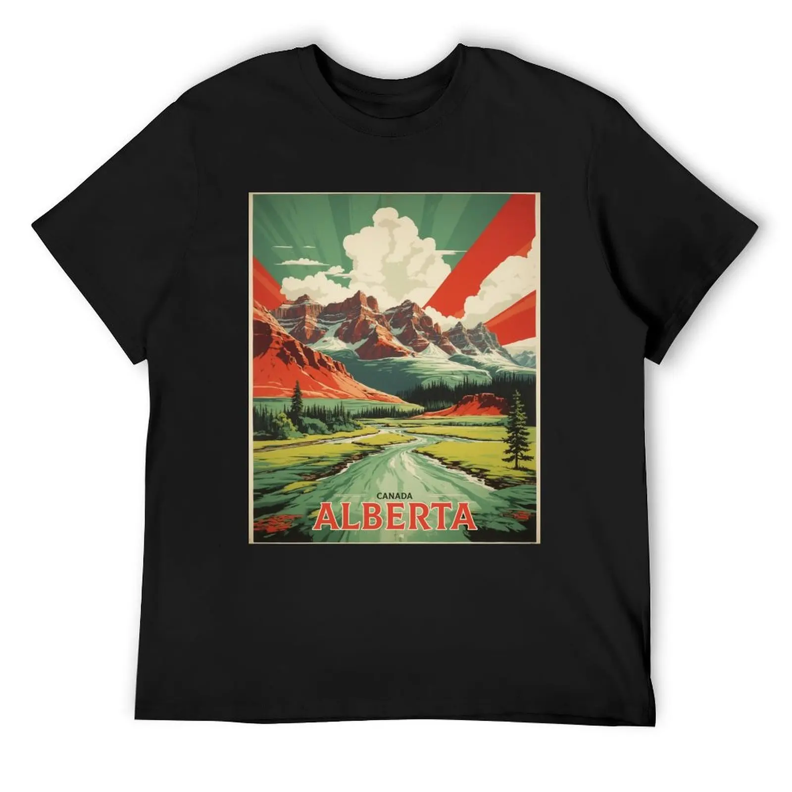 Alberta Canada Vintage Poster Tourism T-Shirt man clothes oversized t shirt for men
Alberta Canada Vintage Poster Tourism T-Shirt man clothes oversized t shirt for men