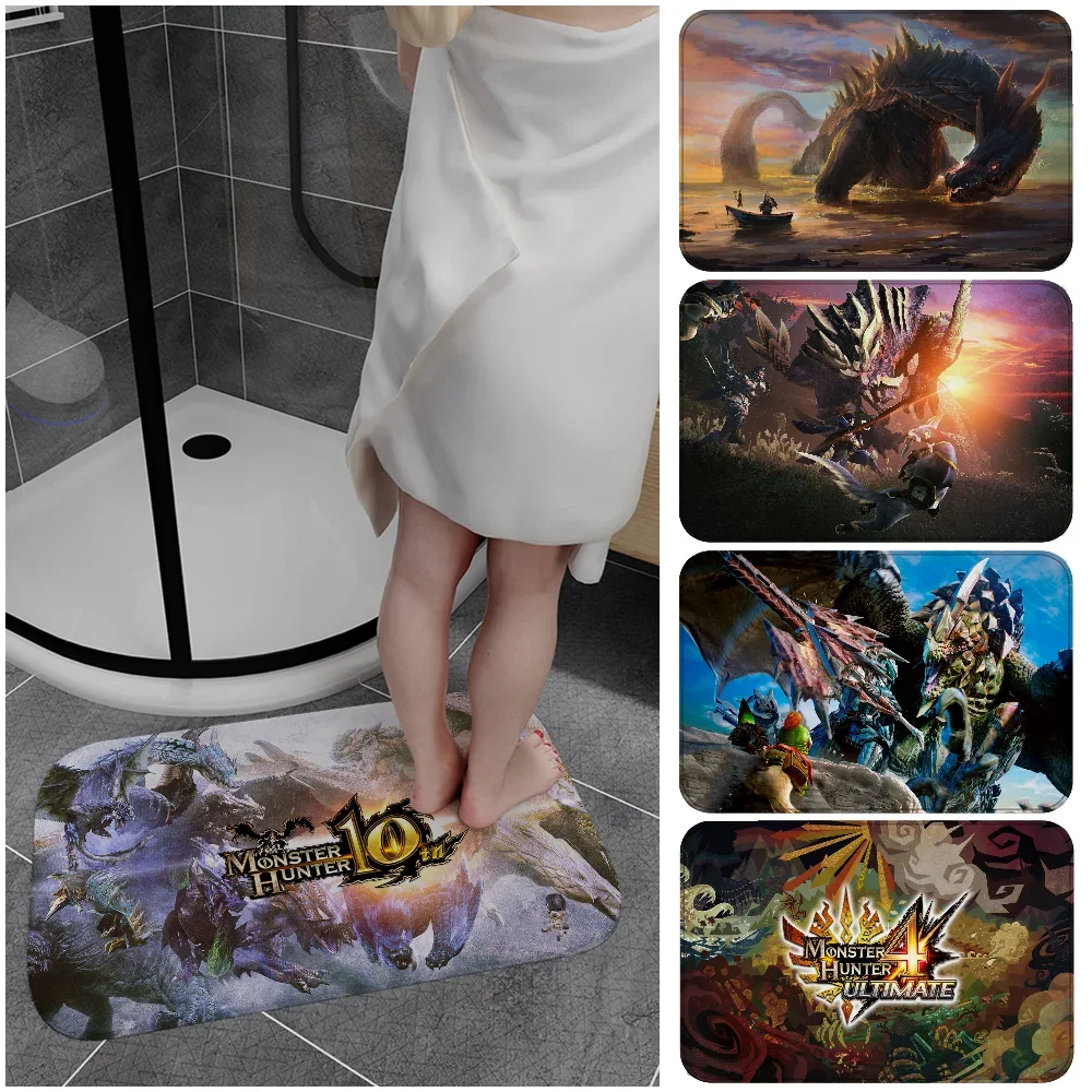 Коврик для ванной комнаты Monster Hunter, противоскользящий, впитывающий воду, длинная полоска, подушка, коврик для спальни, коврик для декора отеля
Коврик для ванной комнаты Monster Hunter, противоскользящий, впитывающий воду, длинная полоска, подушка, коврик для спальни, коврик для декора отеля