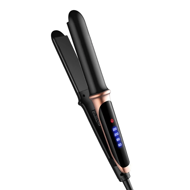 Professional 2-in-1 Flat Iron Hair Straightener & Curler Salon Hair Styling Device
Professional 2-in-1 Flat Iron Hair Straightener & Curler Salon Hair Styling Device