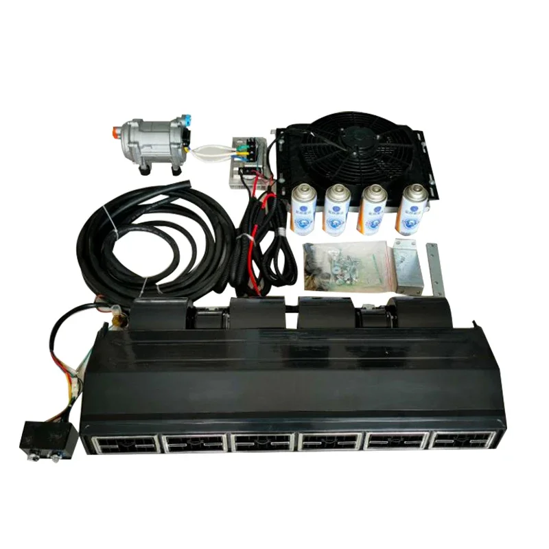 Universal under dash kit heating and cooling 12V vehicle air conditioner for car
Universal under dash kit heating and cooling 12V vehicle air conditioner for car