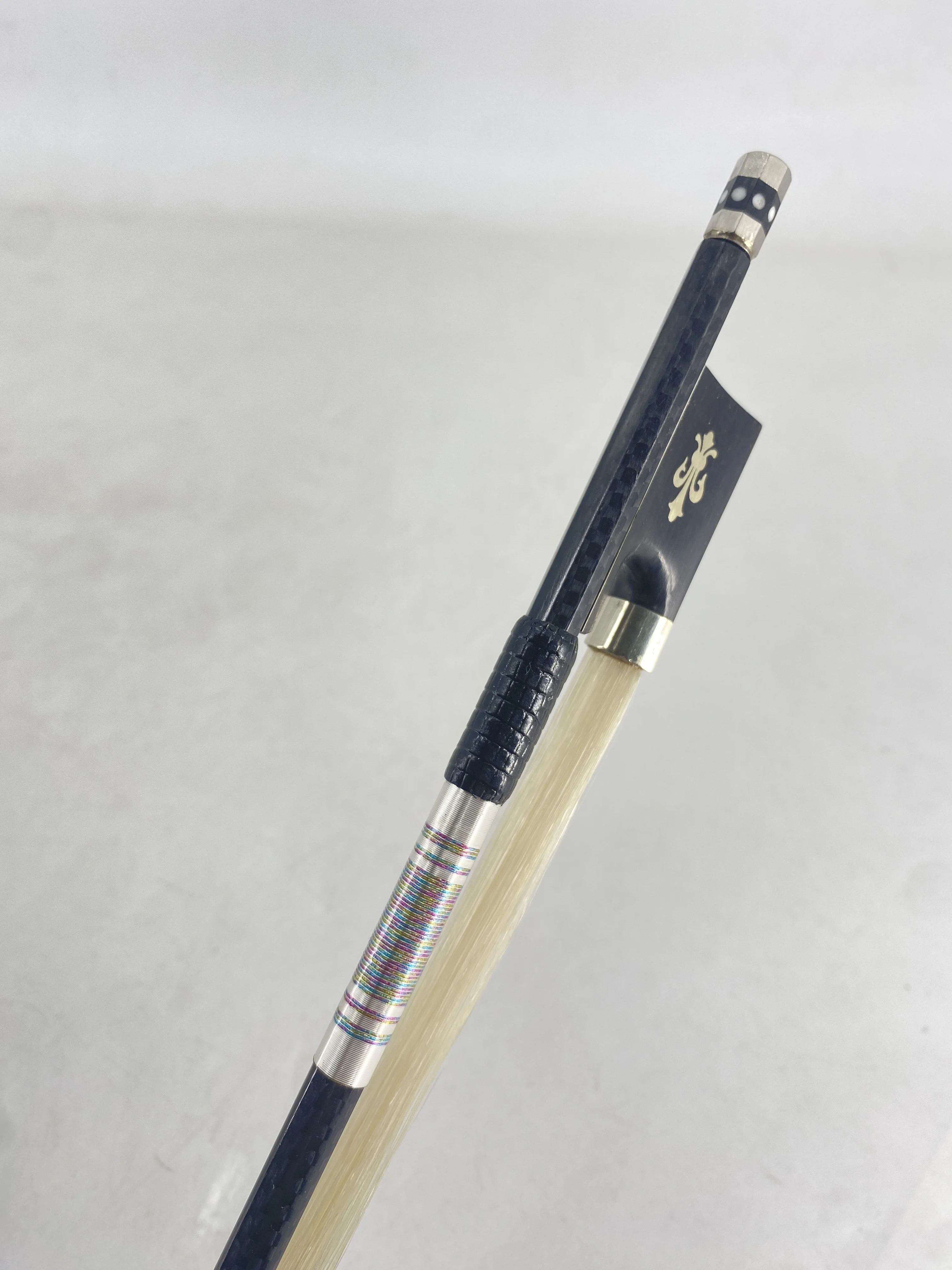 Advance Carbon fiber Violin Bow 4/4 Pernambuco Level Full size Bow Horsehair bow-094
Advance Carbon fiber Violin Bow 4/4 Pernambuco Level Full size Bow Horsehair bow-094