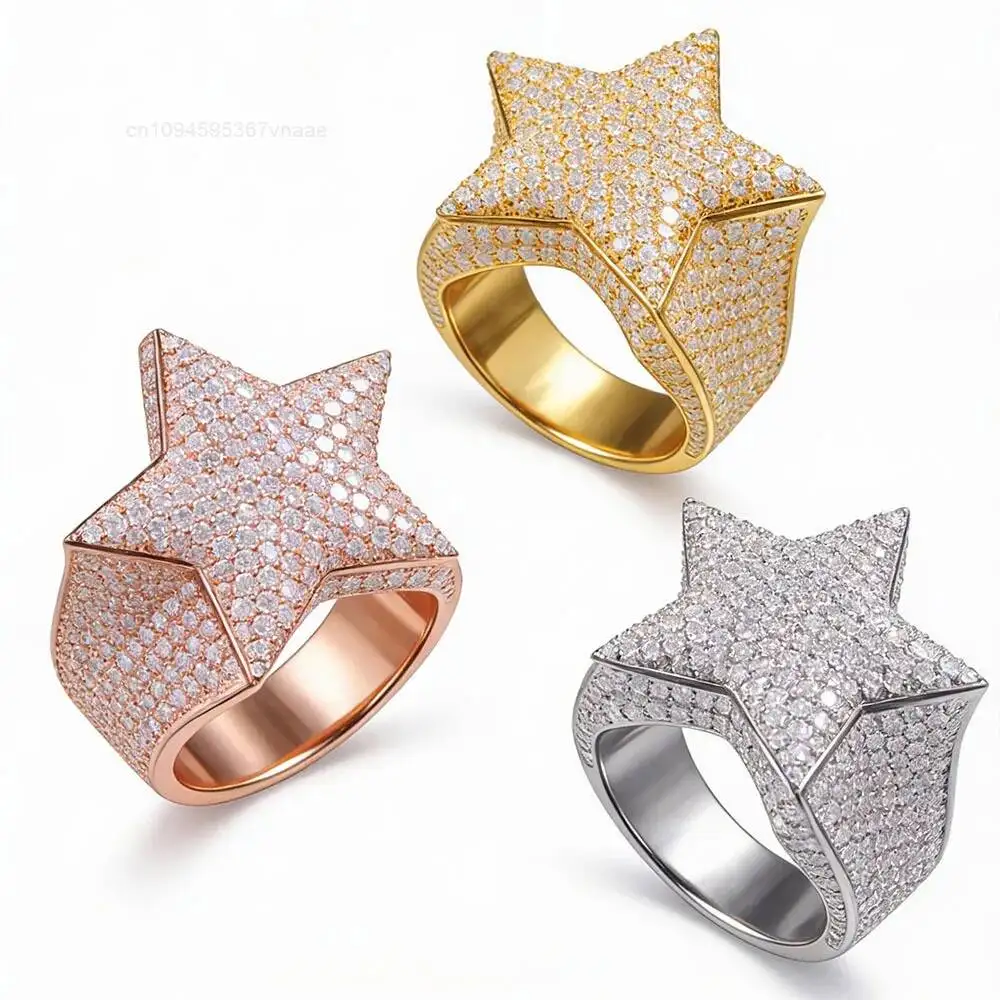 Fashion Design Mossanite Ring Fine Jewelry 925 Sterling Silver Hip Hop Ring for Men Women VVS Moissanite Diamond Cuban Ring
Fashion Design Mossanite Ring Fine Jewelry 925 Sterling Silver Hip Hop Ring for Men Women VVS Moissanite Diamond Cuban Ring