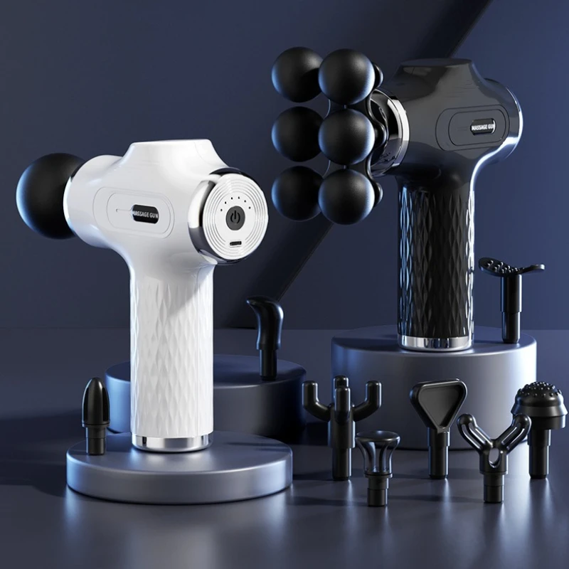Lightweight Mini Fascia Gun 10 Massage Heads Multi Gear Strength Electric Massage Gun Muscle Relaxation Vibration Impact Gun
Lightweight Mini Fascia Gun 10 Massage Heads Multi Gear Strength Electric Massage Gun Muscle Relaxation Vibration Impact Gun