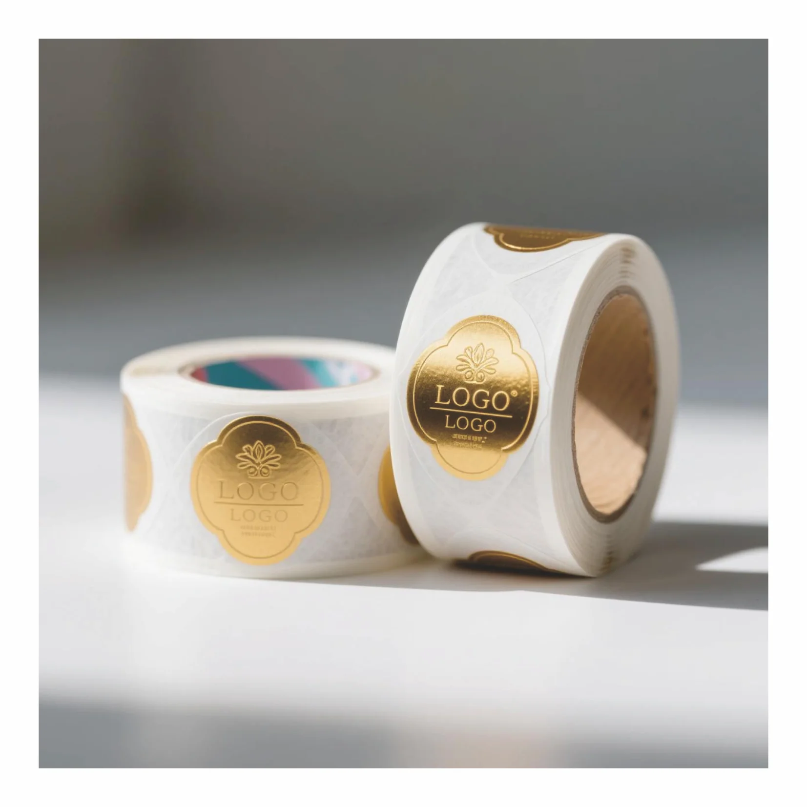 Elegant Gold Foil Borders And Text On Labels For A Classic Touch
Elegant Gold Foil Borders And Text On Labels For A Classic Touch