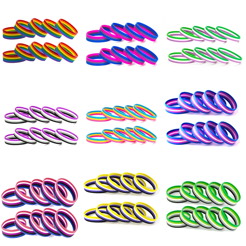 Bracelet LGBT Pride Transgender Gender Fluid Aromantic Genderqueer Pansexual Bisexual Asexual Nonbinary
Bracelet LGBT Pride Transgender Gender Fluid Aromantic Genderqueer Pansexual Bisexual Asexual Nonbinary