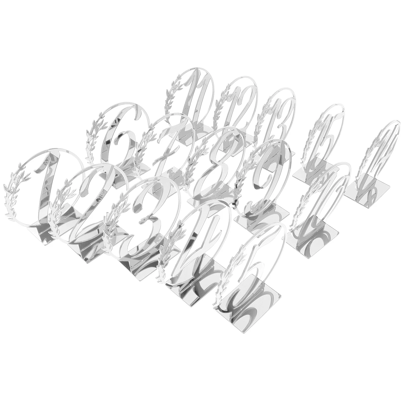 15pcs Table Number Reusable Seats Signs Plates Round Silver Double Sided Restaurant Banquet Decor Reusable Signs
15pcs Table Number Reusable Seats Signs Plates Round Silver Double Sided Restaurant Banquet Decor Reusable Signs
