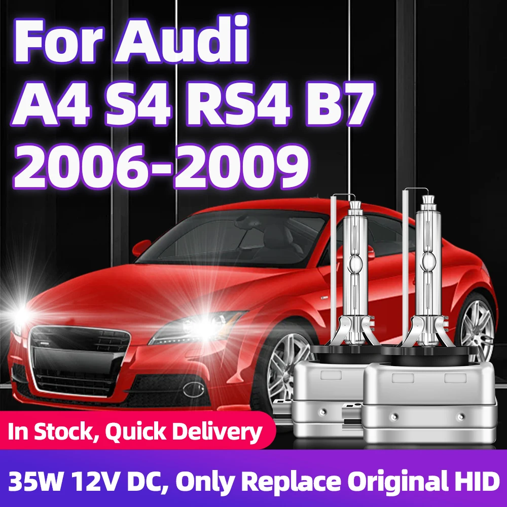 For Audi A4 S4 RS4 B7 2006 2007 2008 2009 HID Xenon Car Headlight Bulbs D1S 6000K 8000K 12000K Hid 12V DC 35W Auto Headlamp 2PCS
For Audi A4 S4 RS4 B7 2006 2007 2008 2009 HID Xenon Car Headlight Bulbs D1S 6000K 8000K 12000K Hid 12V DC 35W Auto Headlamp 2PCS