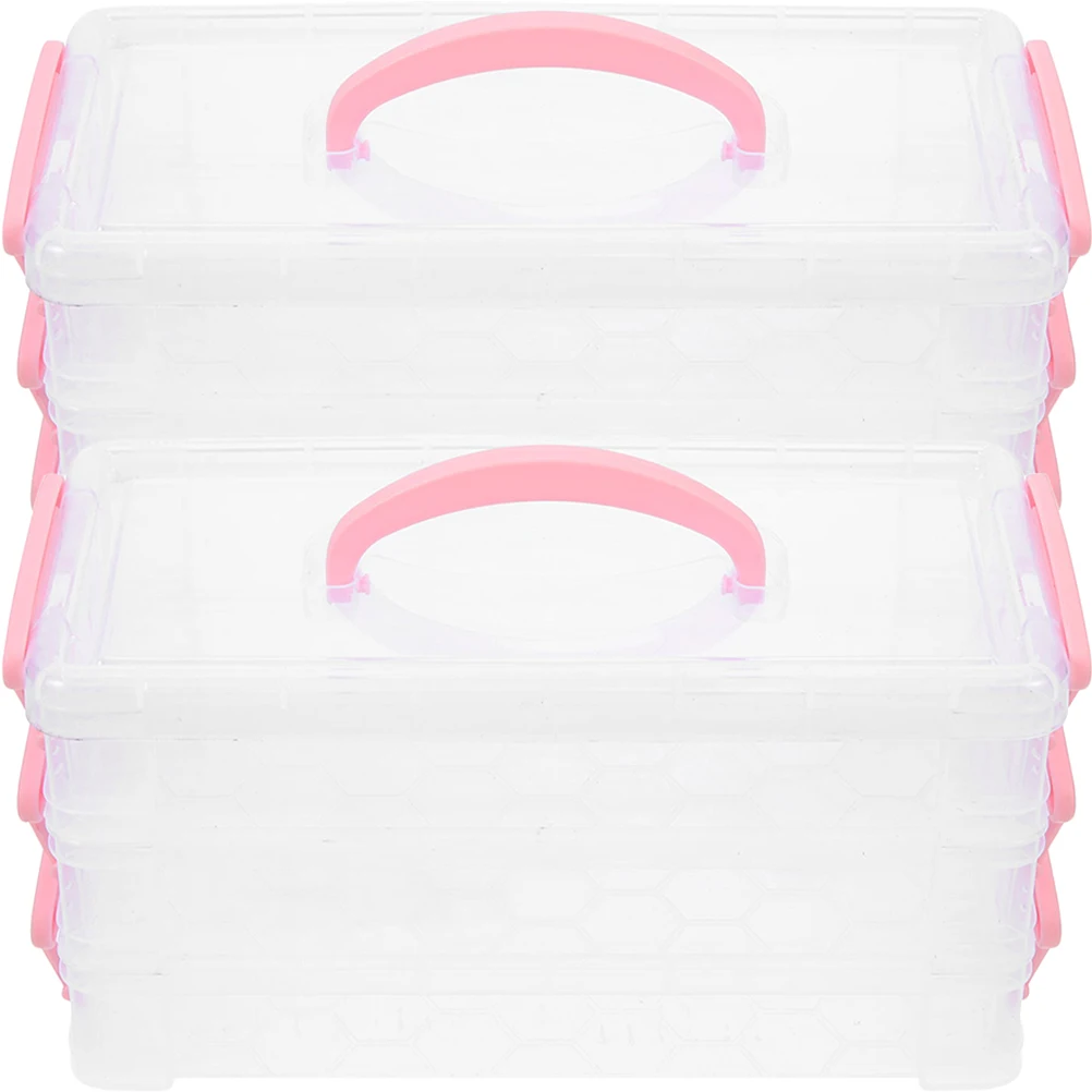 2Pcs Stackable 3-Layers Pencil Case Plastic Pencil Container Large Capacity Storage Box for Student Desk Organization
2Pcs Stackable 3-Layers Pencil Case Plastic Pencil Container Large Capacity Storage Box for Student Desk Organization