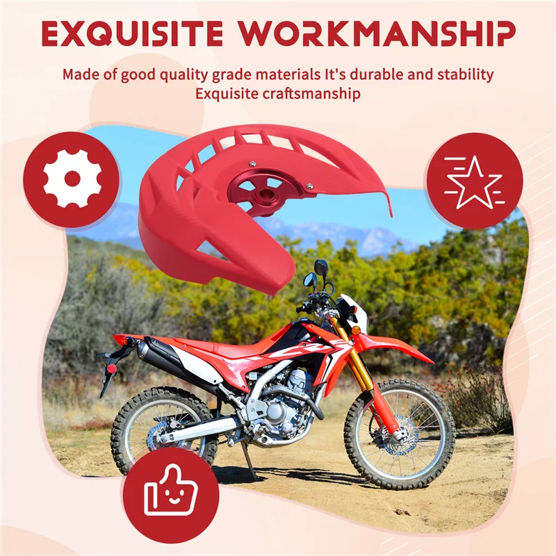 AU34-Motorcycle Front Disc Brake Cover For Honda RF250L 2017-2022 CRF300L2021-2023 17Mm Brake Protective Disc
AU34-Motorcycle Front Disc Brake Cover For Honda RF250L 2017-2022 CRF300L2021-2023 17Mm Brake Protective Disc
