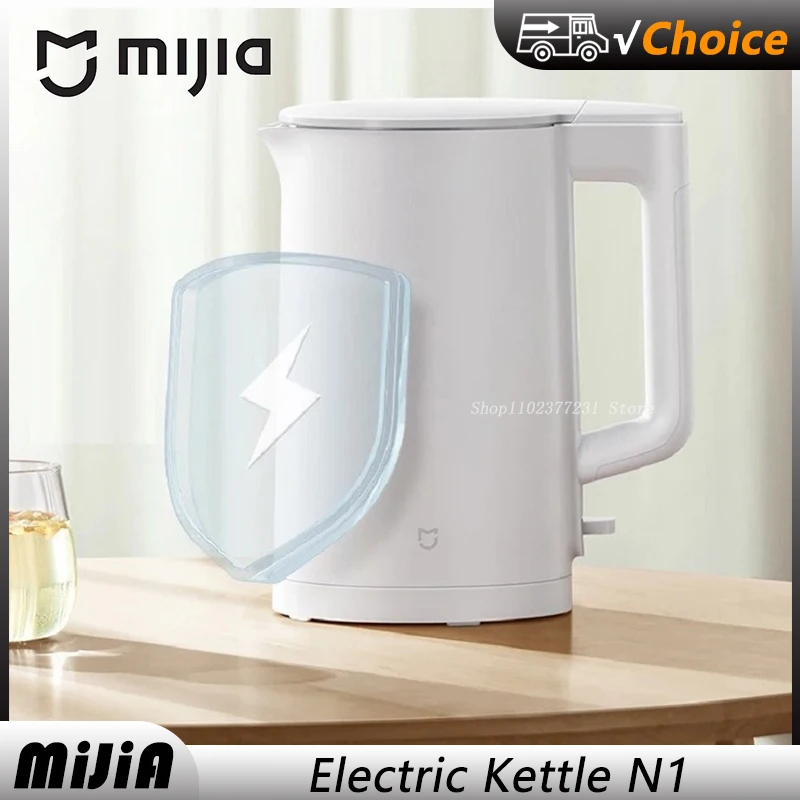 New MIJIA Electric Kettle N1 Fast Hot boiling Stainless Water Kettle 220V Smart Electric Kettles 1.5L 1500W Home Coffee
New MIJIA Electric Kettle N1 Fast Hot boiling Stainless Water Kettle 220V Smart Electric Kettles 1.5L 1500W Home Coffee