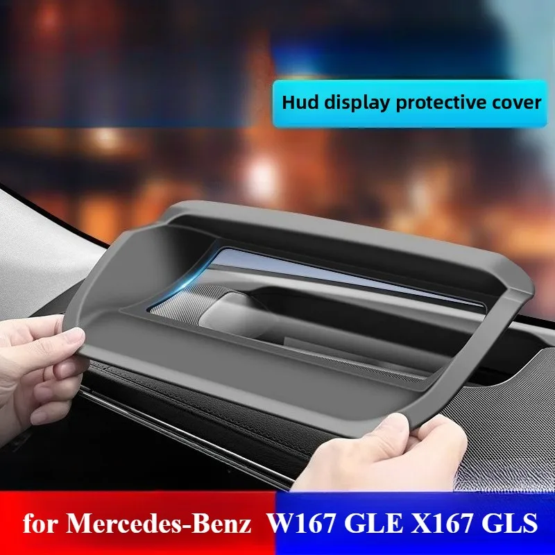 LHD/подходит для Mercedes-Benz W167 GLE X167 GLS, защитная крышка для проекционного дисплея, модификация пылезащитного чехла HUD 2020+
LHD/подходит для Mercedes-Benz W167 GLE X167 GLS, защитная крышка для проекционного дисплея, модификация пылезащитного чехла HUD 2020+