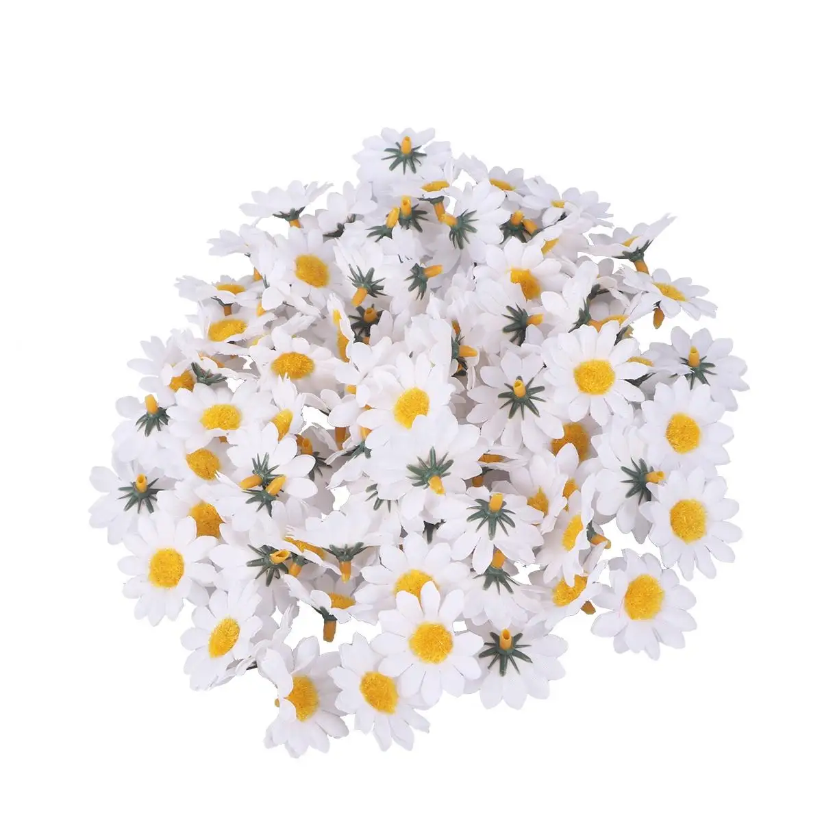 100 Pcs Artificial Daisy Flower Heads 4cm White for Wedding Craft Projects Gerbera Lookalike Floral Supplies
100 Pcs Artificial Daisy Flower Heads 4cm White for Wedding Craft Projects Gerbera Lookalike Floral Supplies