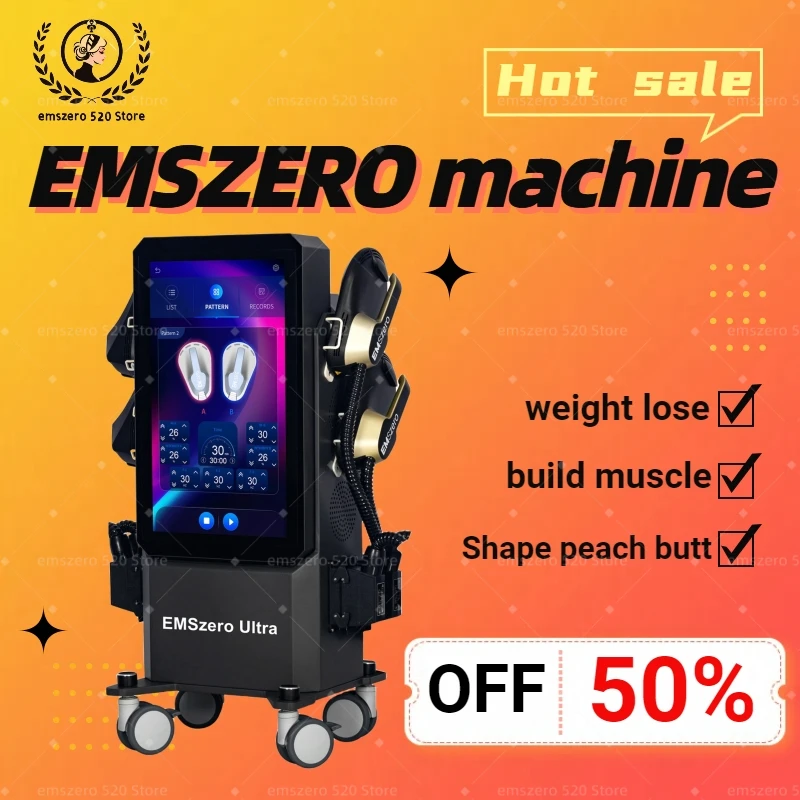 HIEMT EMSzero Muscle Stimulate 6500W 15Tesla Professional Fat Reduction Equipment 5 Handle Body Shaping NEO Slimming Machine
HIEMT EMSzero Muscle Stimulate 6500W 15Tesla Professional Fat Reduction Equipment 5 Handle Body Shaping NEO Slimming Machine