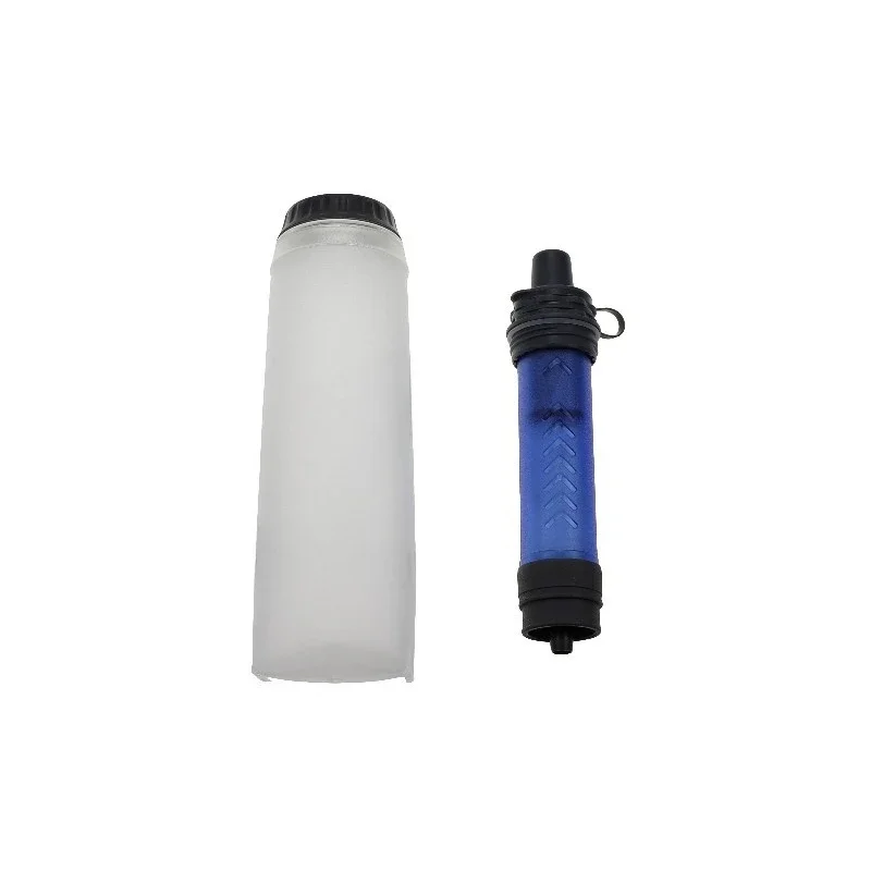Outdoor camping survival water purifier bottle with filter for hiking, convenient, practical and durable
Outdoor camping survival water purifier bottle with filter for hiking, convenient, practical and durable