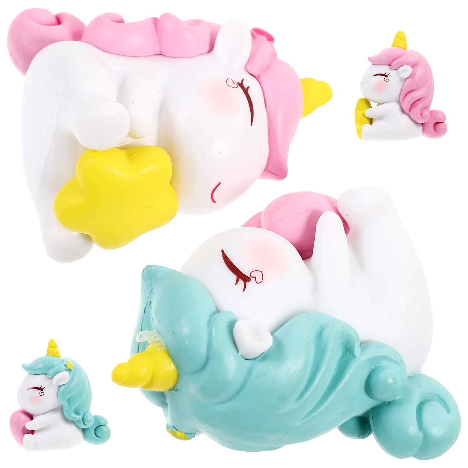 4 Pcs Mini Unicorn Shape Decor Ornaments Resin Animal Top Hat Statue Lightweight Succulents Miniature Toys Beautiful
4 Pcs Mini Unicorn Shape Decor Ornaments Resin Animal Top Hat Statue Lightweight Succulents Miniature Toys Beautiful