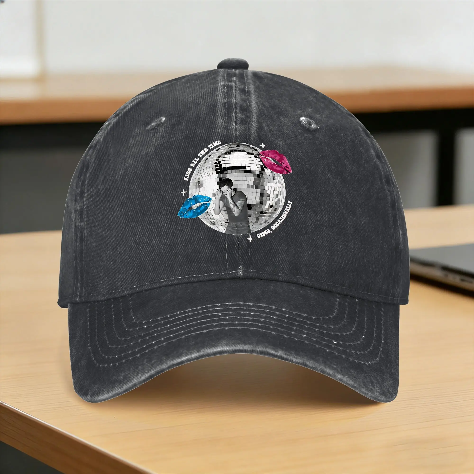 Harry Style Kiss All The Time Disco Occasionally Baseball Cap Sun Hunting Camping Washed Trucker Hat Male Casual Baseball Caps
Harry Style Kiss All The Time Disco Occasionally Baseball Cap Sun Hunting Camping Washed Trucker Hat Male Casual Baseball Caps