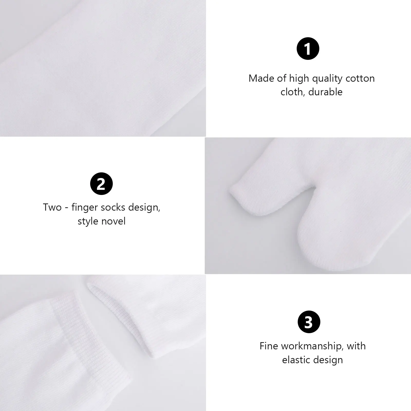 2 Pairs Japanese Style Two-toed Socks Women Breathable Cotton Adult Comfortable Split Toe Slipper Black Pattern
2 Pairs Japanese Style Two-toed Socks Women Breathable Cotton Adult Comfortable Split Toe Slipper Black Pattern
