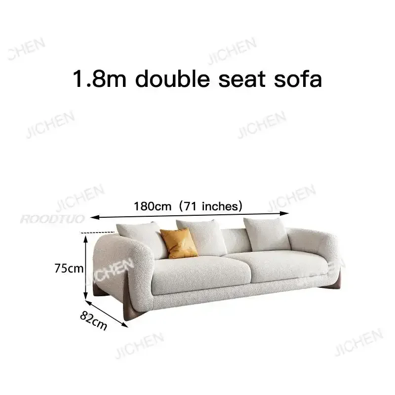 Italian Style White Couch Home Furniture Minimalist Living Room Furniture Modern Latex Solid Wood Lamb Velvet Sofa Combination
Italian Style White Couch Home Furniture Minimalist Living Room Furniture Modern Latex Solid Wood Lamb Velvet Sofa Combination