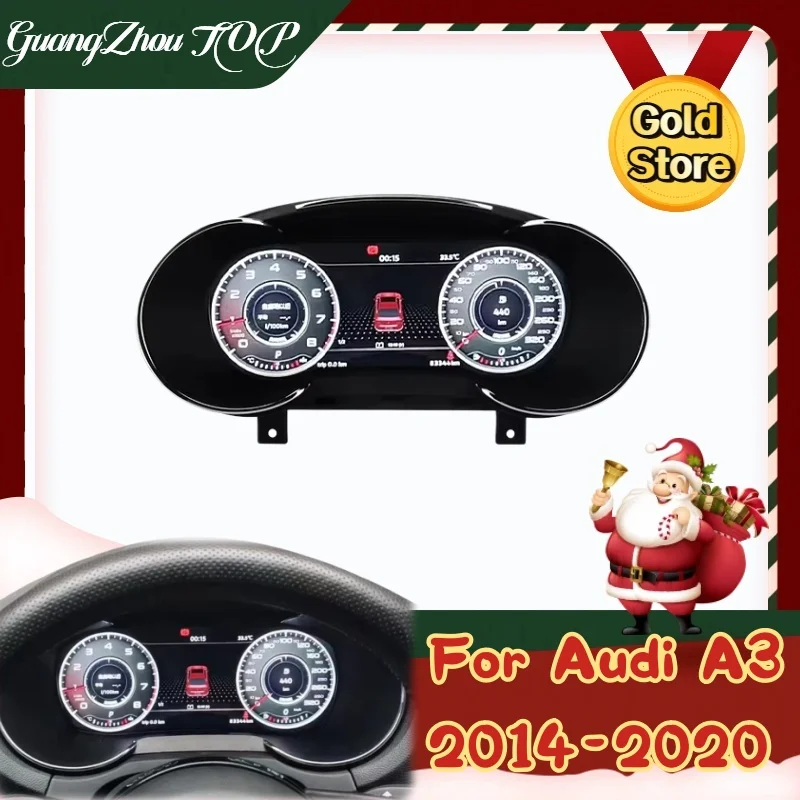12.3" LCD Digital Cluster Update 2025 For Audi A3 2014-2020 Instrument Speedometer Odometer Dashboard Display Car Accessories
12.3" LCD Digital Cluster Update 2025 For Audi A3 2014-2020 Instrument Speedometer Odometer Dashboard Display Car Accessories