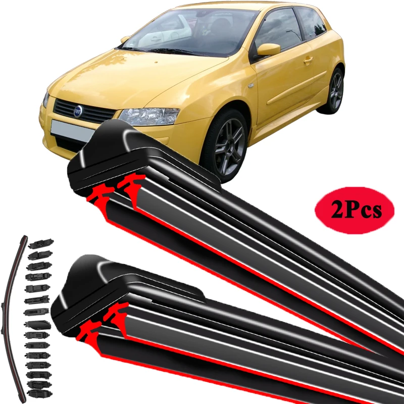 For FIAT Stilo 192 2001-2009 Car Windshield Wiper Blade Front Windscreen Brushes Washer Accessories Window Cleaning Replacement
For FIAT Stilo 192 2001-2009 Car Windshield Wiper Blade Front Windscreen Brushes Washer Accessories Window Cleaning Replacement
