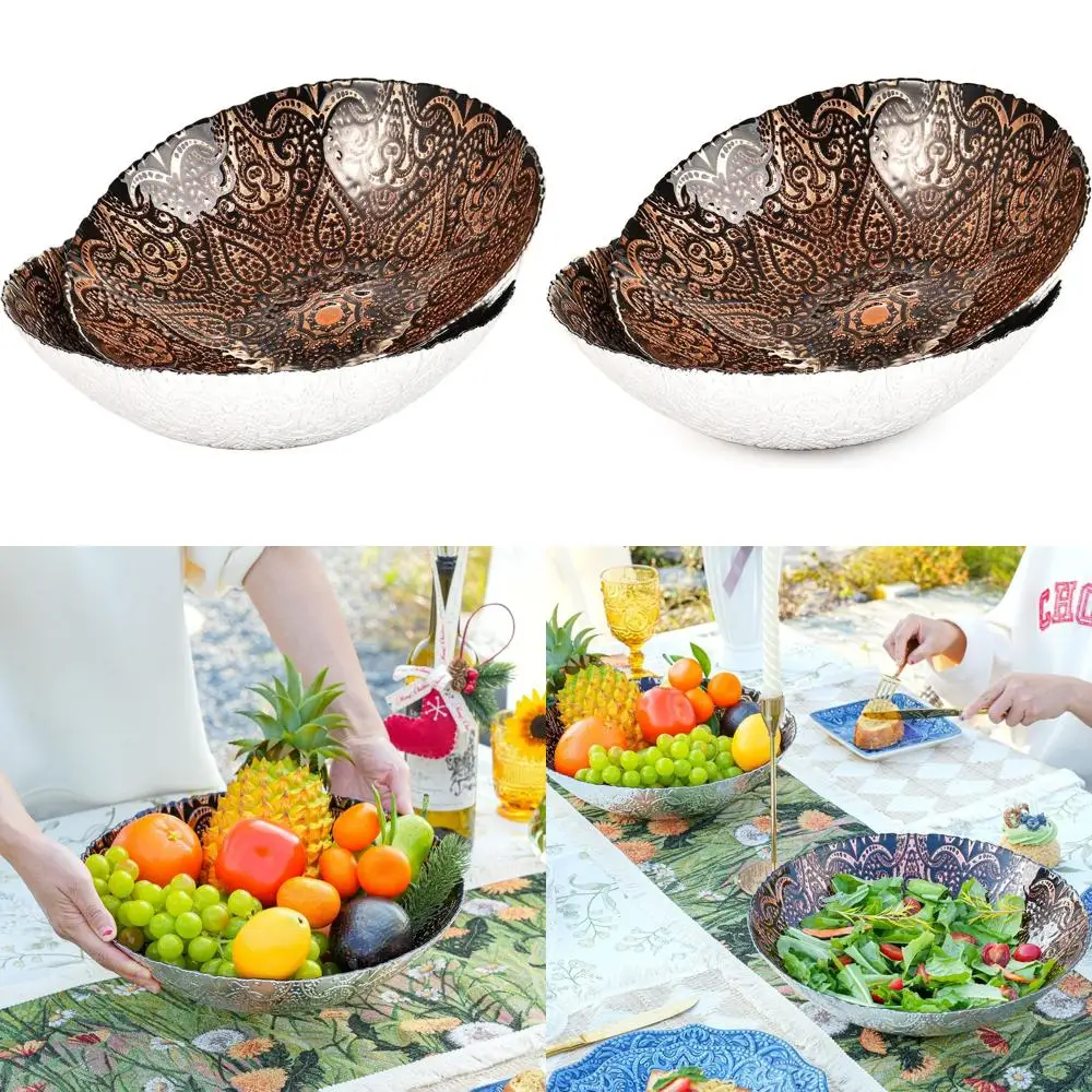 Большая стеклянная фруктовница в марокканском стиле, 12,5 дюймов, декоративное блюдо для сервировки, центральное украшение для закусок, миска для смешивания салатов, декор для кухни
Большая стеклянная фруктовница в марокканском стиле, 12,5 дюймов, декоративное блюдо для сервировки, центральное украшение для закусок, миска для смешивания салатов, декор для кухни