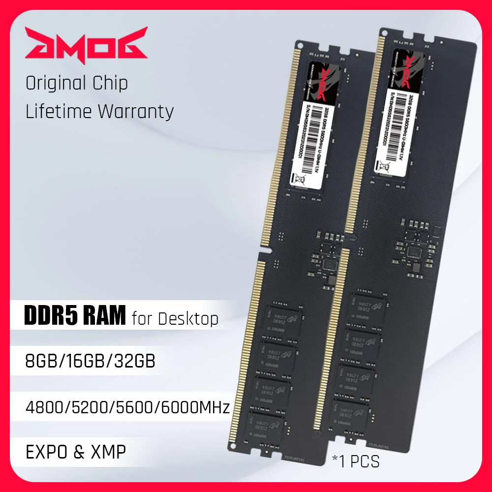Оперативная память GMOG Desktop Memory RAM DDR5 8 ГБ 16 ГБ 32 ГБ 4800 МГц 5200 МГц 5600 МГц 6000 МГц DIMM Memory RAM 1.1V DDR5 Memory RAM
Оперативная память GMOG Desktop Memory RAM DDR5 8 ГБ 16 ГБ 32 ГБ 4800 МГц 5200 МГц 5600 МГц 6000 МГц DIMM Memory RAM 1.1V DDR5 Memory RAM